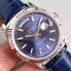 Perfect Replica ROLEX Day Date 36mm Watch SS Blue Leather Strap (2)_th.jpg